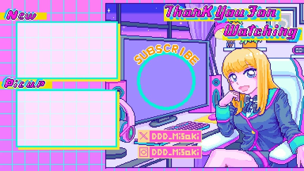 ダンサー振付け師 増田美咲様 YouTubeエンドカードループアニメーション